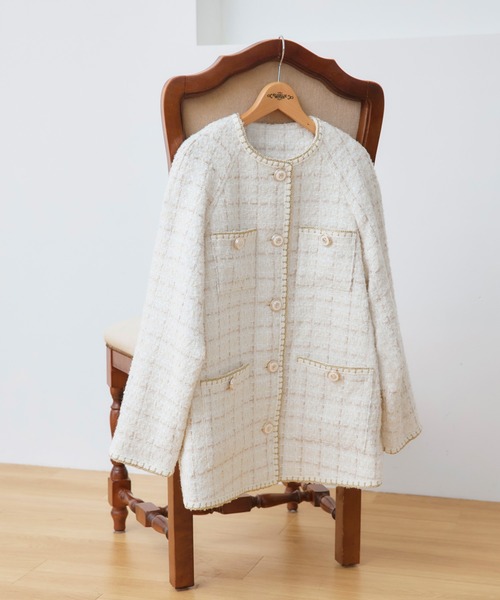 RUIRUE BOUTIQUE（ルイルエブティック） ジャケット ノーカラー