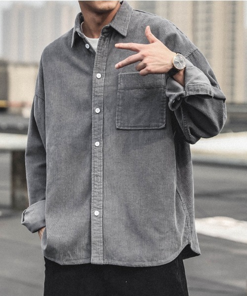 シャツ メンズコーデュロイシャツ メンズ : ZOZOTOWN Yahoo!店 - 通販