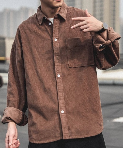 シャツ メンズコーデュロイシャツ メンズ : ZOZOTOWN Yahoo!店 - 通販
