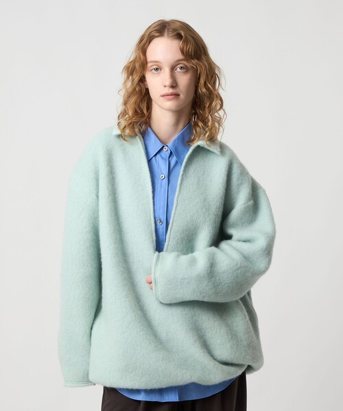 6 「6(ROKU)」シャギー スキッパー プルオーバー レディース