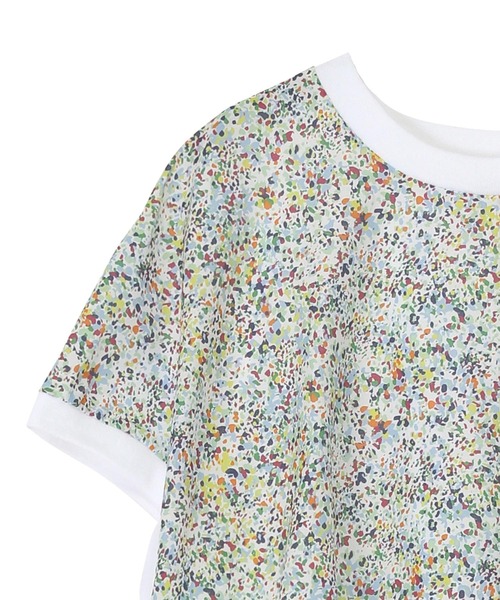 「ZUCCa」 半袖カットソー M size ネイビー レディースの画像