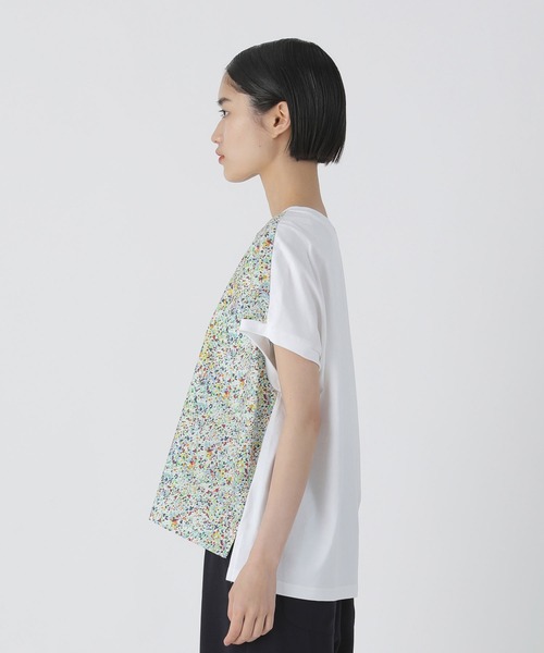 「ZUCCa」 半袖カットソー M size ネイビー レディースの画像