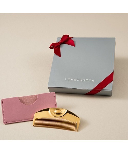LOVECHROME（ラブクロム） ヘアブラシ 「ギフトラッピング」 （R