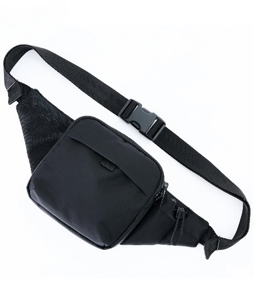 NAUGHTIAM（ノーティアム） ウエストポーチ 「NESK/ネスク」 スクエア