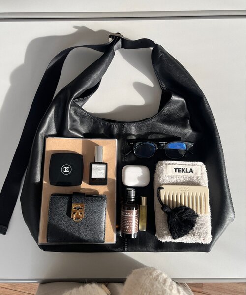 russet（ラシット） ショルダーバッグ バッグ レザーホーボーバッグ L