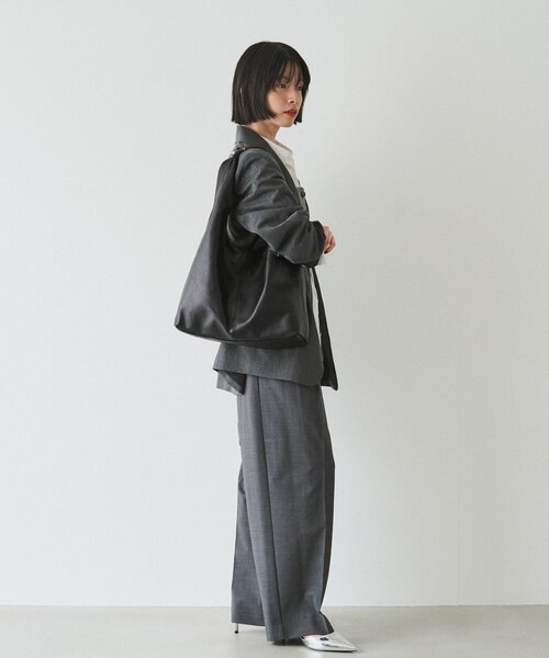 russet（ラシット） ショルダーバッグ バッグ レザーホーボーバッグ L