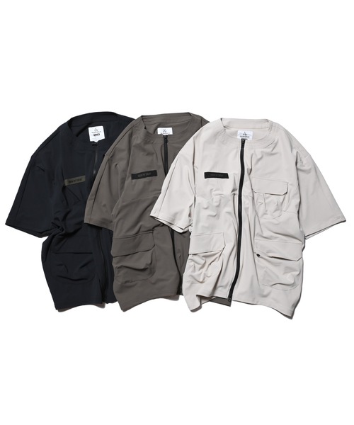 「VIRGOwearworks」 ミリタリーブルゾン 4 ブラック メンズ_画像4