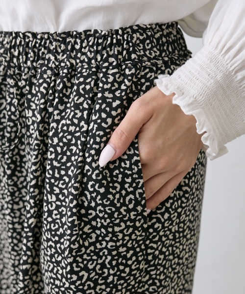 「PUAL CE CIN」 イージーパンツ FREE ブラック レディース_画像7