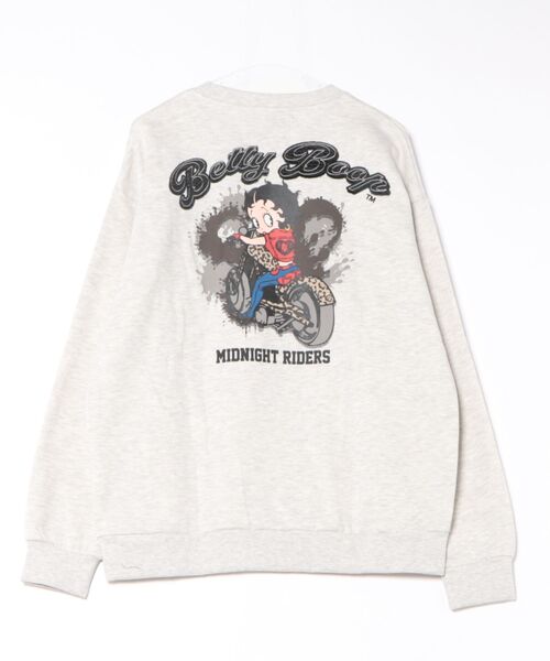 BETTY BOOP（ベティ ブープ） トレーナー スウェット BETTY裏起毛
