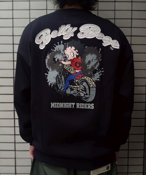 BETTY BOOP（ベティ ブープ） トレーナー スウェット BETTY裏起毛