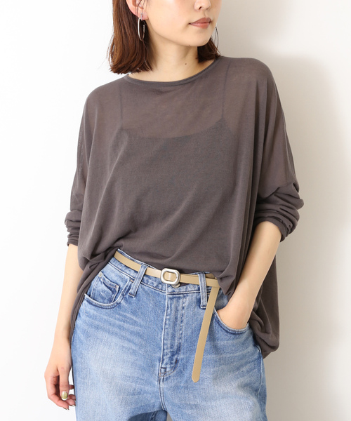 SLOBE IENA（スローブイエナ） 長袖ニット - レッド レディース