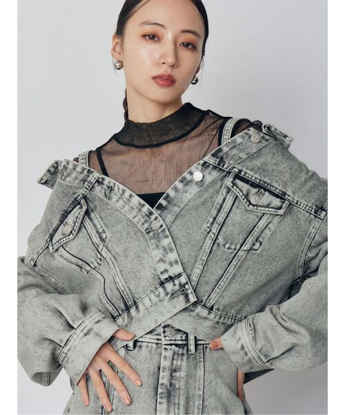 MURUA（ムルーア） デニムジャケット gジャン 「セットアップ対応