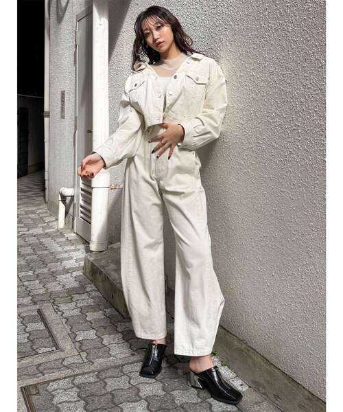 MURUA（ムルーア） デニムジャケット gジャン 「セットアップ対応