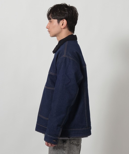 LAKOLE（ラコレ） デニムジャケット gジャン 裏ボアデニムジャケット