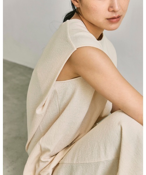 「TODAYFUL」 ノースリーブワンピース 38inch ブラック レディース_画像3