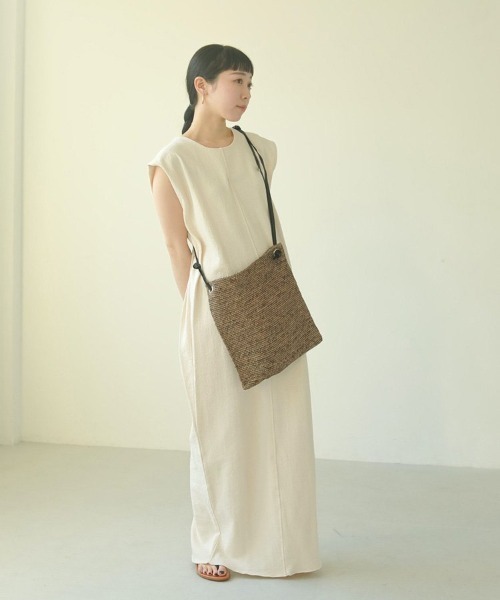 「TODAYFUL」 ノースリーブワンピース 38inch ブラック レディース_画像5