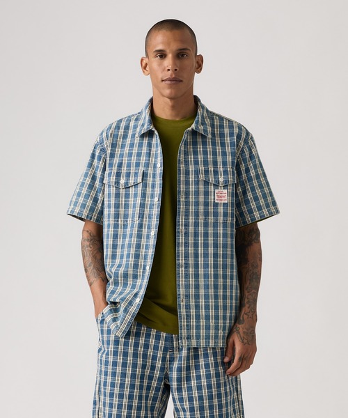 Levi's（リーバイス） シャツ 半袖 WORKWEAR ショートスリーブワーカー