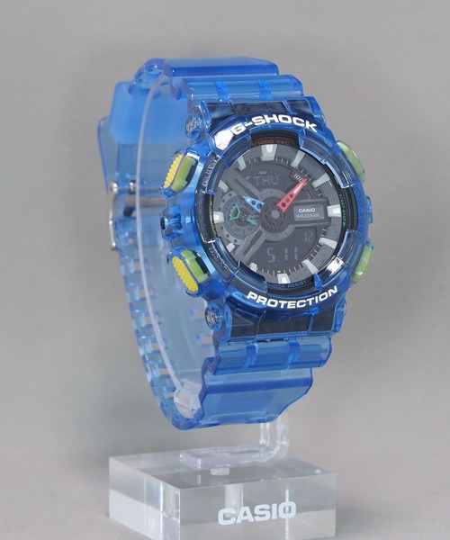 G-SHOCK 「G-SHOCK」 アナログ腕時計 FREE クリアブルー メンズ