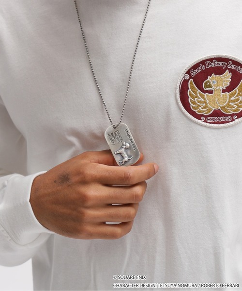 空*様 AVIREX メタルドッグタグネックレス AVIREX（アヴィレックス） ネックレス × FINAL FANTASY VII REMAKE