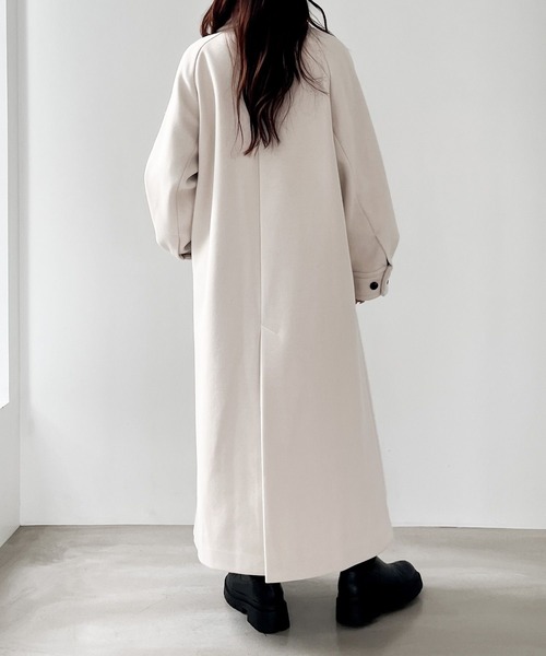 「Heather」 ステンカラーコート S ブラック レディース_画像7