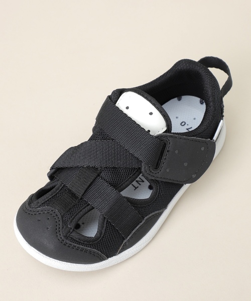 「IENA ENFANT」 ローカットスニーカー 19 グレー レディース_画像9