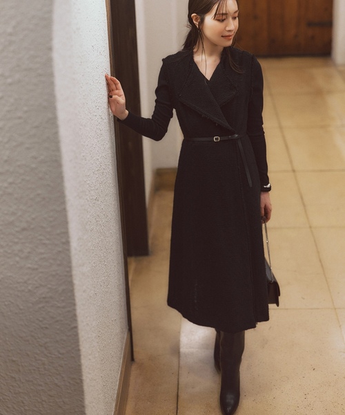 「NOBLE」 ノースリーブワンピース FREE ホワイト レディース_画像3