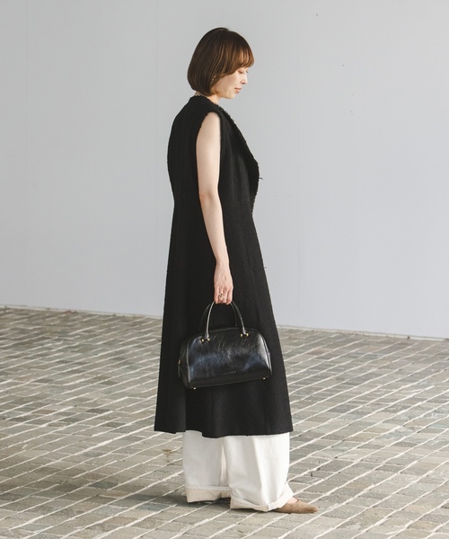 「NOBLE」 ノースリーブワンピース FREE ホワイト レディース_画像9