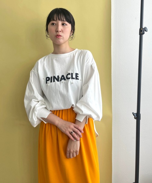 「LHELBIE」 長袖カットソー M ブラック レディース_画像4