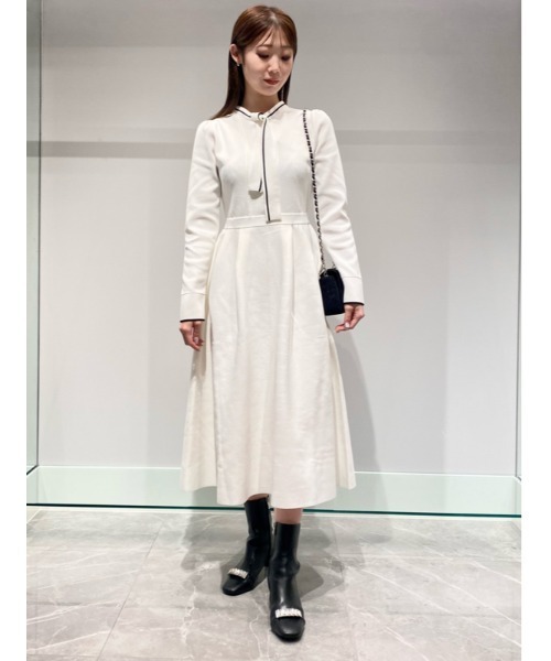 CELFORD★ニットワンピース美品❗️ CELFORD（セルフォード） ニットワンピース 36 オフホワイト
