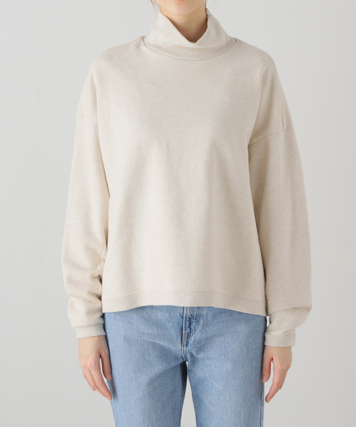 「JOURNAL STANDARD LUXE」 スウェットカットソー - ネイビー レディースの画像