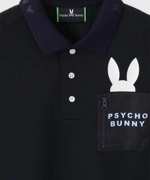 Psycho Bunny（サイコバニー） ポロシャツ 「GOLF」ドライミックス
