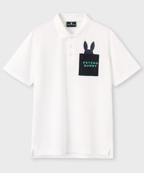 Psycho Bunny（サイコバニー） ポロシャツ 「GOLF」ドライミックス