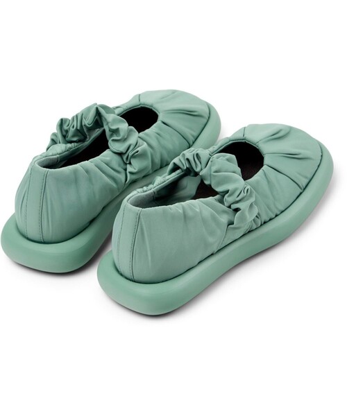 「CAMPER」 シューズ 23.5cm グリーン系その他5 レディース_画像4