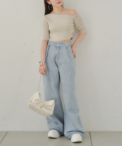 Chico（チコ） デニムパンツ 0 ブルー系その他2 レディース : ZOZOTOWN