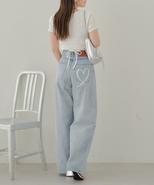 Chico（チコ） デニムパンツ 0 ブルー系その他2 レディース : ZOZOTOWN