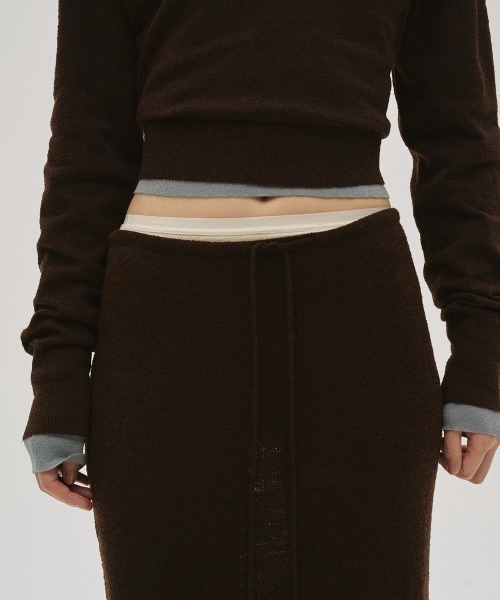 TODAYFUL スカート Miniboucle Knit Skirt : ZOZOTOWN Yahoo!店 - 通販