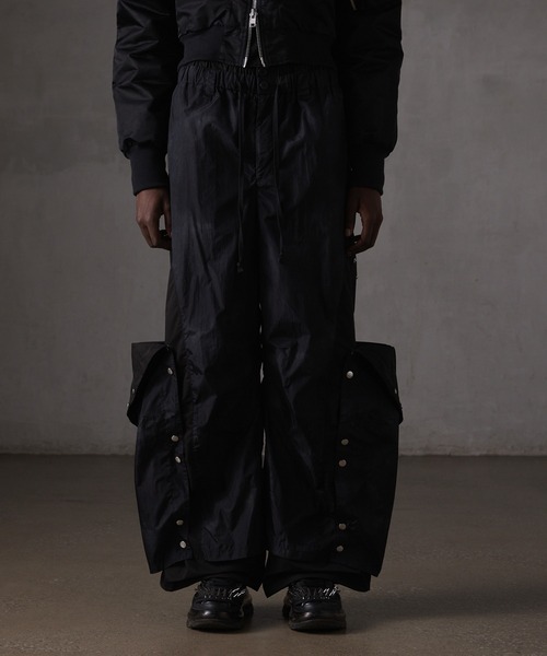 「GRANCY」 パンツ L ブラック メンズの画像