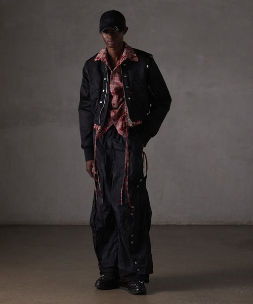 「GRANCY」 パンツ L ブラック メンズの画像