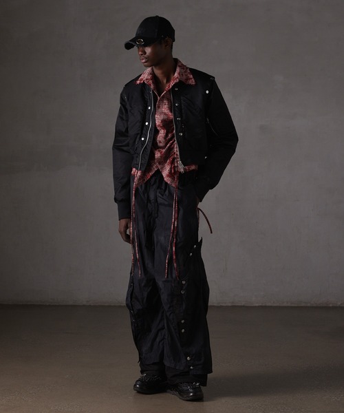 「GRANCY」 パンツ L ブラック メンズの画像