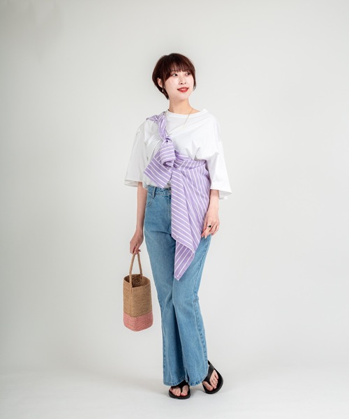 【MADE IN MADA /メイドインマダ】バケツBAG ピンク MADE IN MADA（メイドインマダ） かごバッグ カゴバッグ 「MADE IN