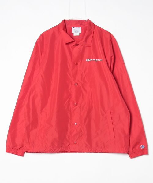 Champion（チャンピオン） コーチジャケット X-LARGE レッド メンズ 