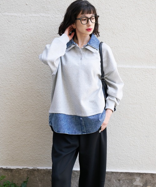「A.D.C.L.」 長袖ネルシャツ M ブラック レディース_画像6