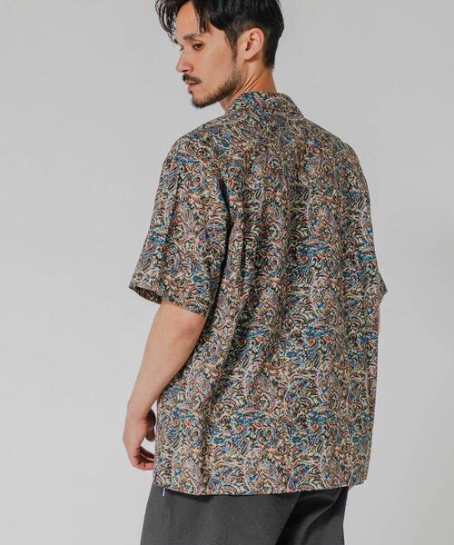 LONGCHAMP（ロンシャン） シャツ LONGCHAMP OPEN COLLAR SHIRTS メンズ