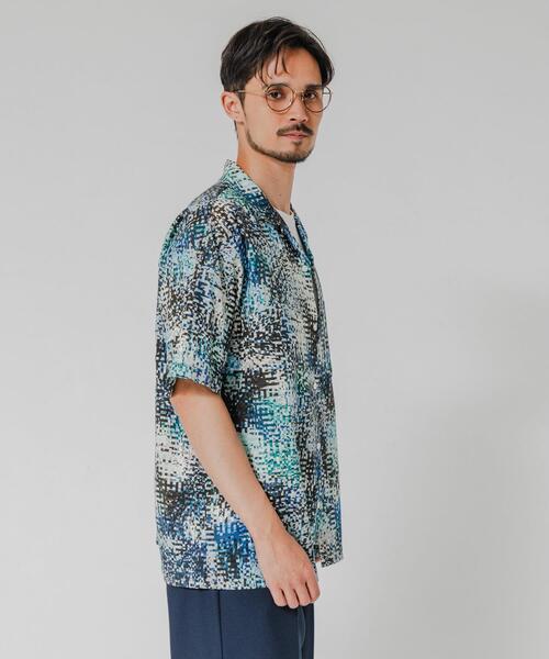 LONGCHAMP（ロンシャン） シャツ LONGCHAMP OPEN COLLAR SHIRTS メンズ