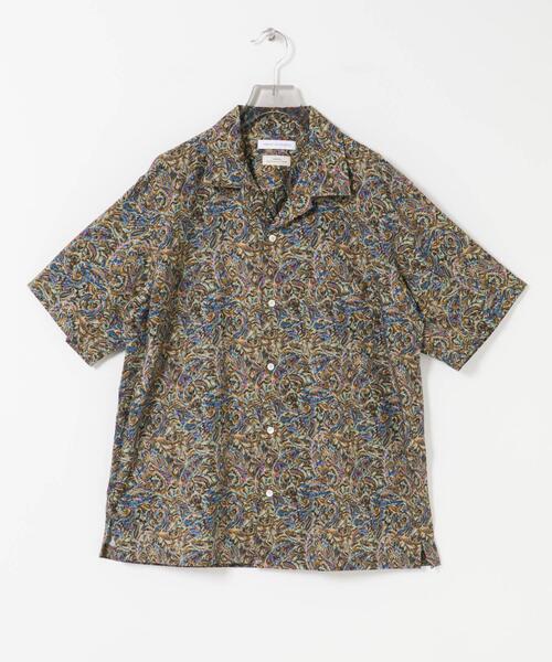LONGCHAMP（ロンシャン） シャツ LONGCHAMP OPEN COLLAR SHIRTS メンズ