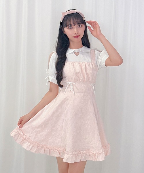 「Honey Cinnamon」 スカート FREE アイボリー レディース_画像3