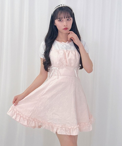 「Honey Cinnamon」 スカート FREE アイボリー レディース_画像4