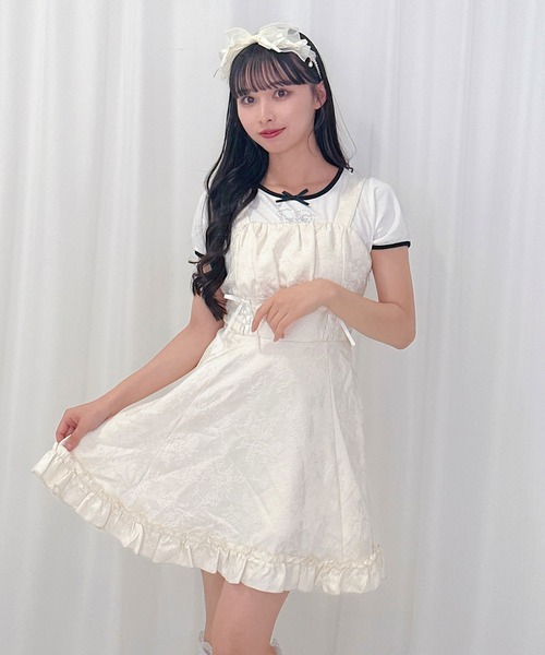 「Honey Cinnamon」 スカート FREE アイボリー レディース_画像9