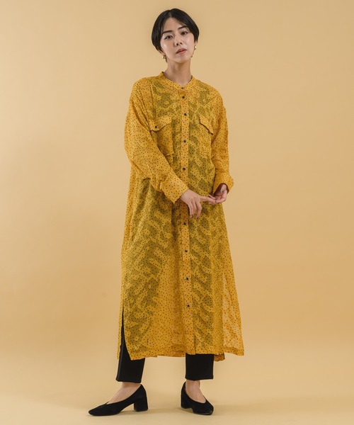 「KATHARINE ROSS」 「Bou Jeloud」長袖ワンピース MEDIUM ブラック レディース_画像5