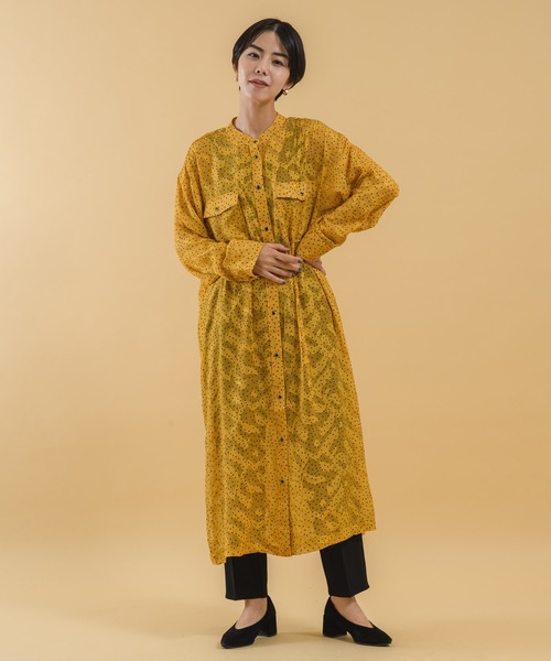 「KATHARINE ROSS」 「Bou Jeloud」長袖ワンピース MEDIUM ブラック レディース_画像7